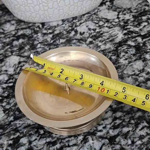 Vintage brass‎ candleholder metal - Picture 4 of 9